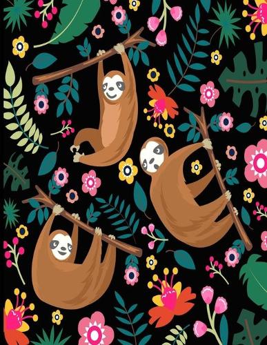 Alexa: Black Sloth 2020 Diary, A Day To A Page Sloth Planner For The Year With To Do List, Cute Sloth 2020 Planner
