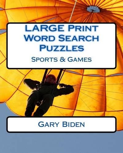 LARGE Print Word Search Puzzles