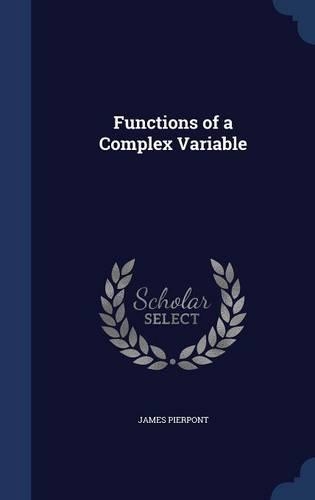Functions of a Complex Variable