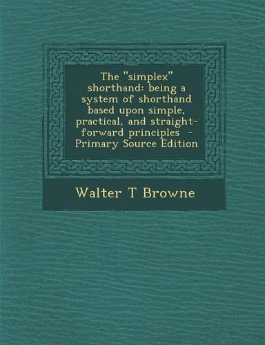 The Simplex Shorthand