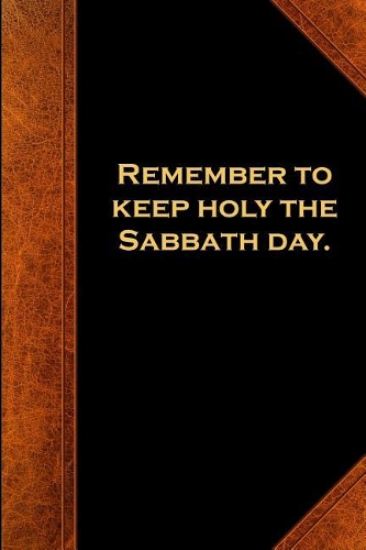 2019 Weekly Planner Religious Theme 3rd Commandment Vintage Style Traditional: 2019 Planners Calendars Organizers Datebooks Appointment Books Agendas