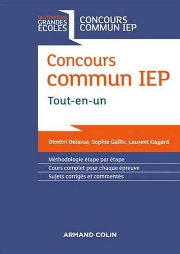 Concours Commun IEP