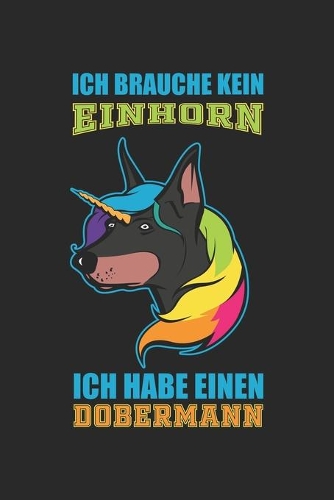 Dobermann: Notizbuch/Tagebuch/Aufgabenheft/120 Seiten/Karierte Seiten,6x9 Zoll