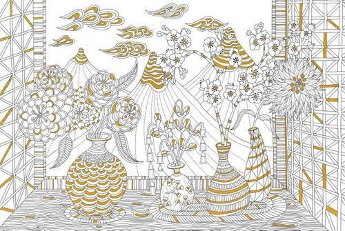 Color Poster Cherry Blossoms