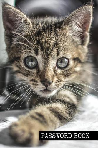 Password book: Cat Internet Address & Password Logbook To Protect Usernames and Passwords: Modern Password Keeper, Vault, Notebook and Online Organizer (password j