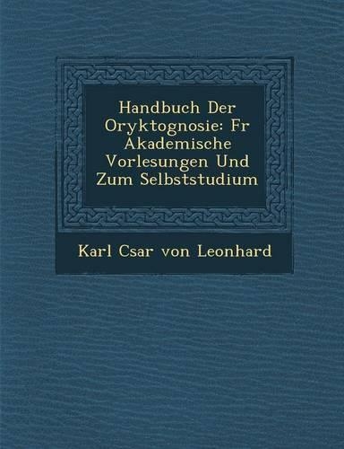 Handbuch Der Oryktognosie