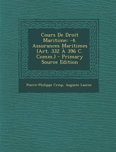Cours De Droit Maritime