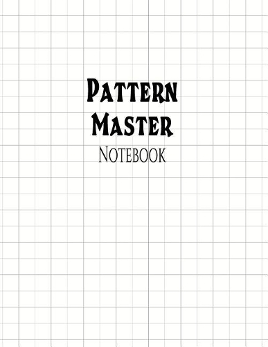 Pattern Master Notebook: 1/2" Cross Section Graph Ruling, 144 Pages