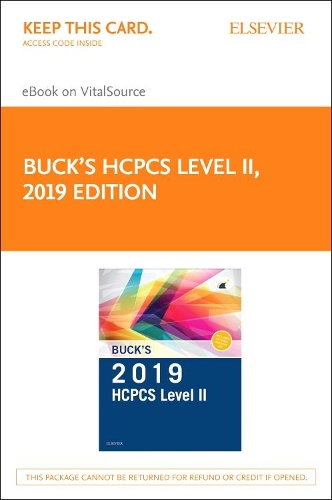 Buck's 2019 HCPCS Level II Elsevier eBook on Vitalsource (Retail Access Card)
