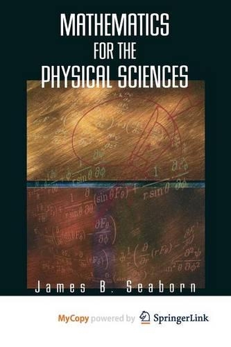 Mathematics for the Physical Sciences