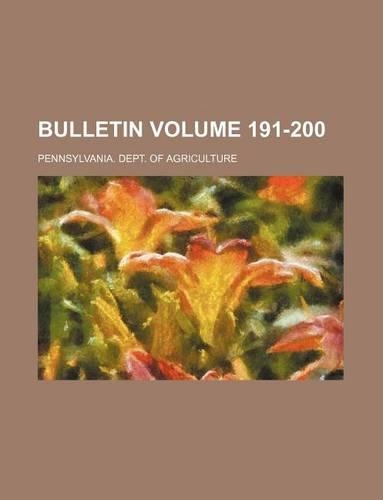 Bulletin Volume 191-200