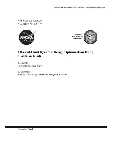 Efficient Fluid Dynamic Design Optimization Using Cartesian Grids