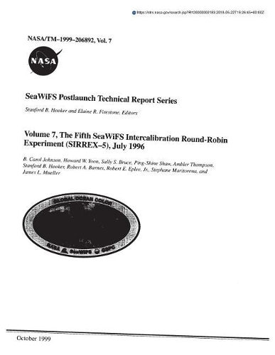 Seawifs Postlaunch Technical Report Series. Volume 7; The Fifth Sea-Wifs Intercalibration Round-Robin Experiment (Sirrex-5), July 1996