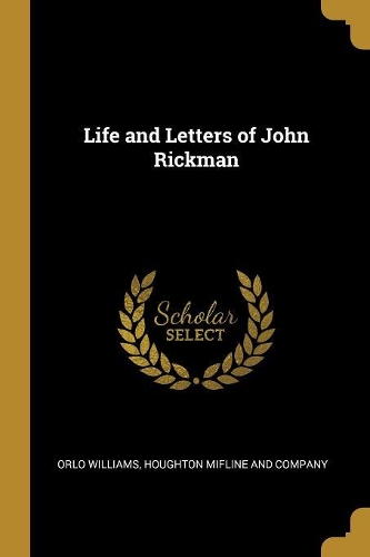 Life and Letters of John Rickman
