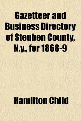 Gazetteer and Business Directory of Steuben County, N.Y., for 1868-9