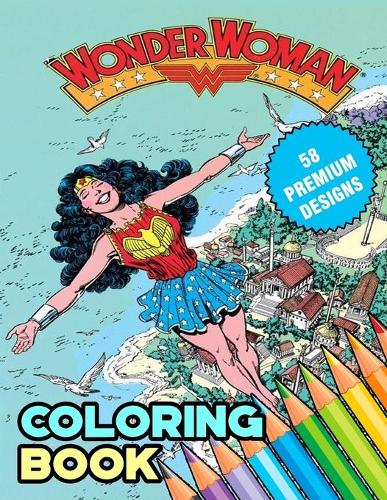Wonder Woman Coloring Book