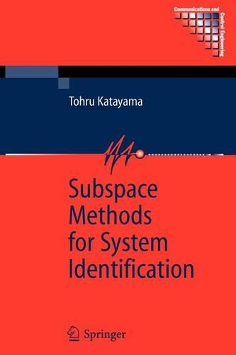 Subspace Methods for System Identification