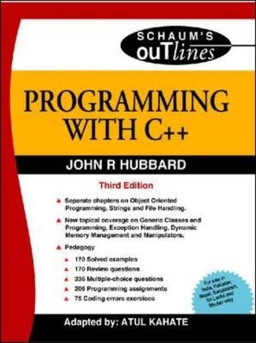 Programming with C++