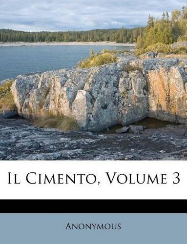 Il Cimento, Volume 3