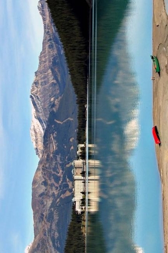 Lake Louise in Banff National Park, Canada Journal: Take Notes, Write Down Memories in this 150 Page Lined Journal