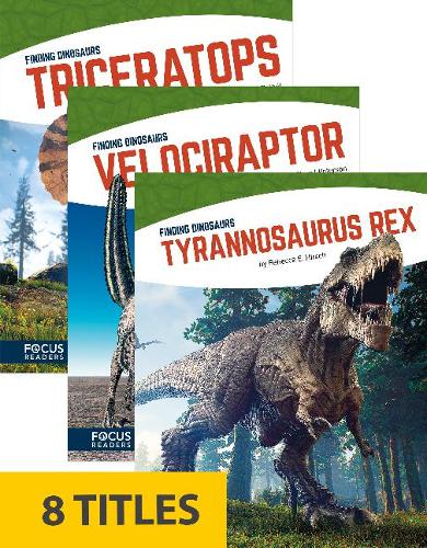 Finding Dinosaurs (Set of 8)