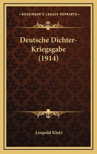 Deutsche Dichter-Kriegsgabe (1914)