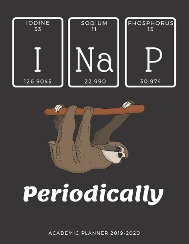 Sloth Academic Planner 2019-2020