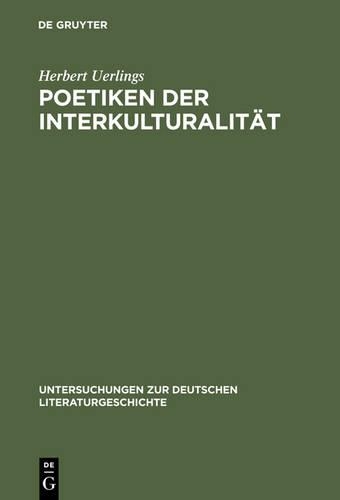 Poetiken Der Interkulturalitat