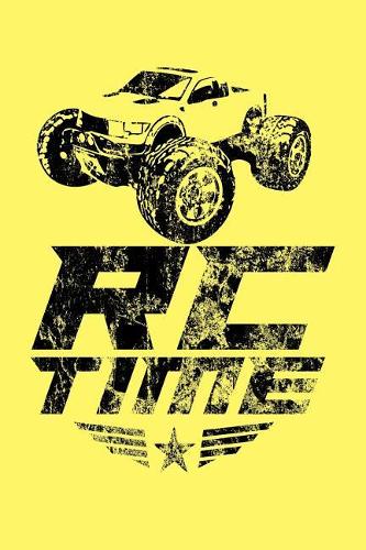 RC Time: Versatile Journal with RC Cars and Trucks theme on the cover.