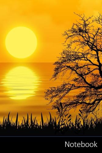Notebook: Tramonto, Natura, Fantasy, Orizzonte agenda / quaderno delle annotazioni / diario / libro di scrittura / taccuino / carnet / zibaldone - 6 x 9 polli
