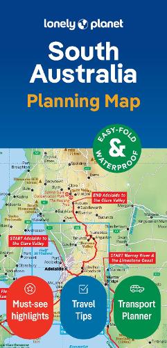 Lonely Planet South Australia Planning Map: (Map)