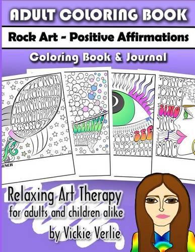 Adult Coloring Book: Rock Art