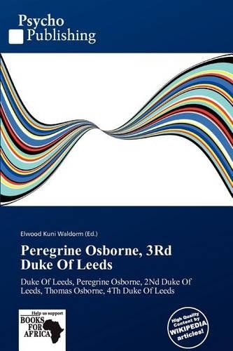 Peregrine Osborne, 3rd Duke of Leeds