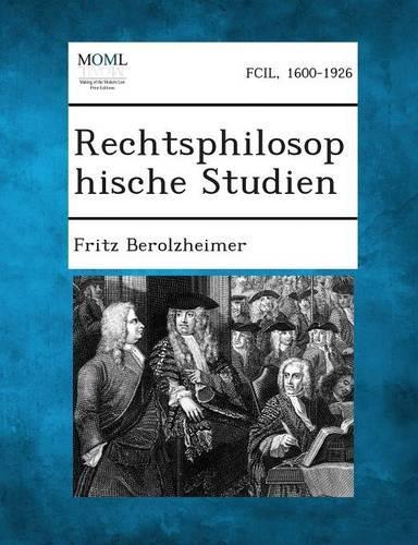 Rechtsphilosophische Studien