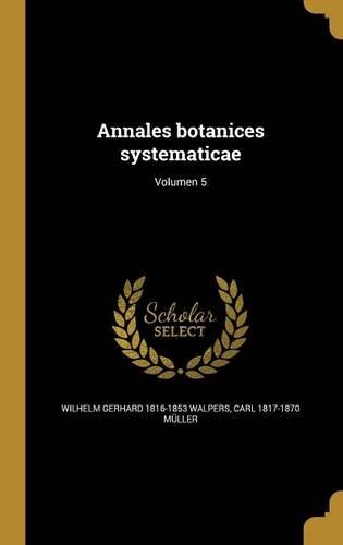 Annales Botanices Systematicae; Volumen 5