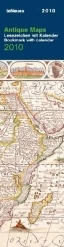 2010 Antique Maps Bookmark Calendar