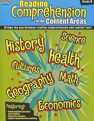 Comprehension Skills in the Content Areas: Reproducible Grade 6(Reading Comprehension in the Content Area)