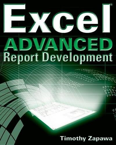 Excel Advanced Report Development
