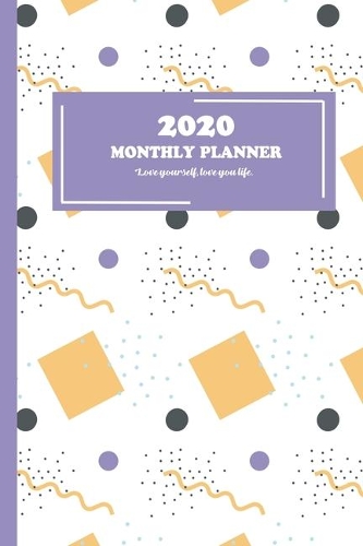 2020 Monthly Planner: Two Year - Monthly Calendar Planner 6 x 9'' - 24 Months For Academic Agenda Schedule Organizer
