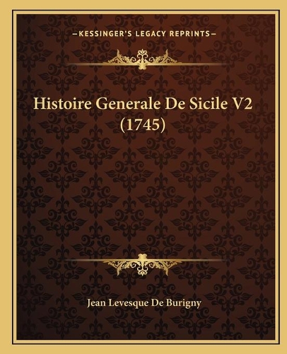 Histoire Generale De Sicile V2 (1745)