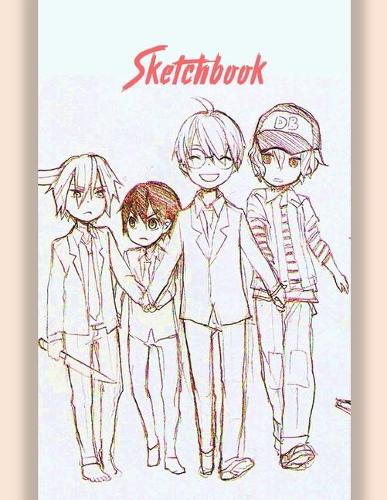 Sketchbook: 100 Blank Pages, 8.5 x 11, Sketch Pad for Drawing, Doodling and Painting