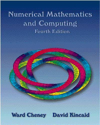 Numerical Mathematics and Computing