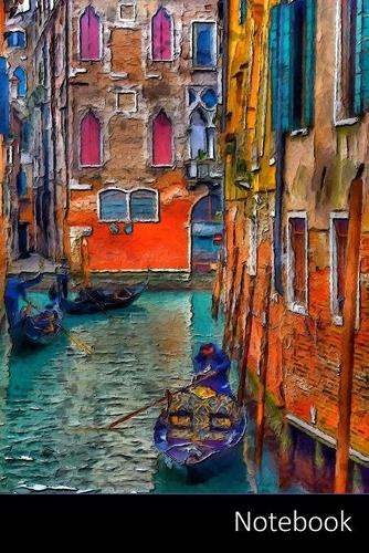 Notebook: Gestrichene Wände Und Reflexion, Urlaub, Reise, Reiseziel Notizbuch / Tagebuch / Schreibheft / Notizen - 6 x 9 Zoll (15,24 x 22,86 cm), 150 Seiten, 