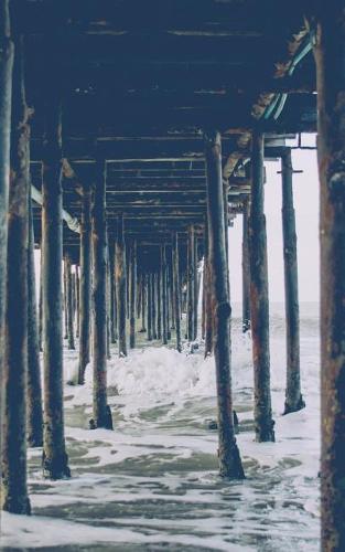 Under the Pier - Blank Notebook - 5: 101 Pages, 5 x 8, Journal, Soft Cover