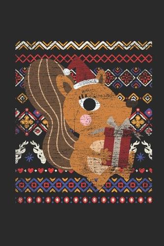 Ugly Christmas - Squirrel: Graph Paper Journal (6" X 9" - 120 Pages/ 5 Squares per inch) - Ugly Christmas Gift and Holiday Planner For Women, Men, Teens And Kids