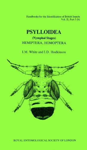 Psylloidea (Nymphal Stages): Hemiptera, Homoptera(RES Handbooks for the Identification of British Insects)
