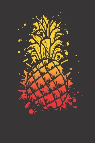 Notebook: Pineapple Dot Grid Dotted 6x9 120 Pages