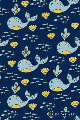 Blue Whale: Love Save Biggest Marine Mammal Notebook Journal Diary for Men, Women, Teen & Kids