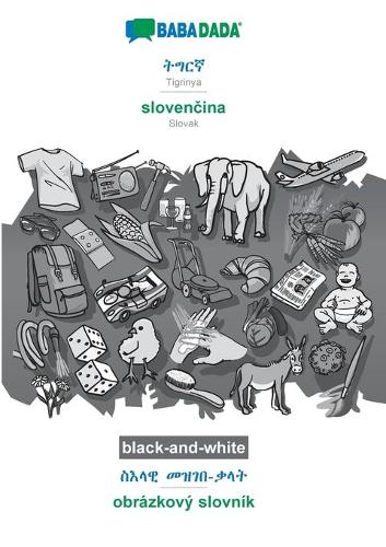 Tigrinya (in ge'ez script) - slovenčina, visual dictionary, BW
