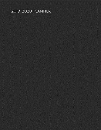 2019-2020 Planner: Minimalist Black 2019 and 2020 Weekly and Monthly Organizer(1 2019-2020 Weekly and Monthly Planners)